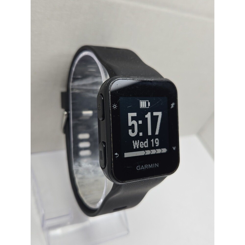 Garmin Forerunner 35 GPS Running Watch HRM Black Bluetooth With Charger - Picture 3 of 13